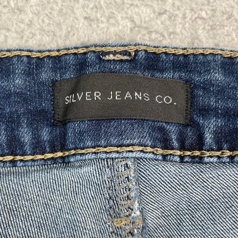 Silver Jeans Allan Jeans‎ Mens 36X31 Dark Wash Denim Casual Preppy Y2K Academia